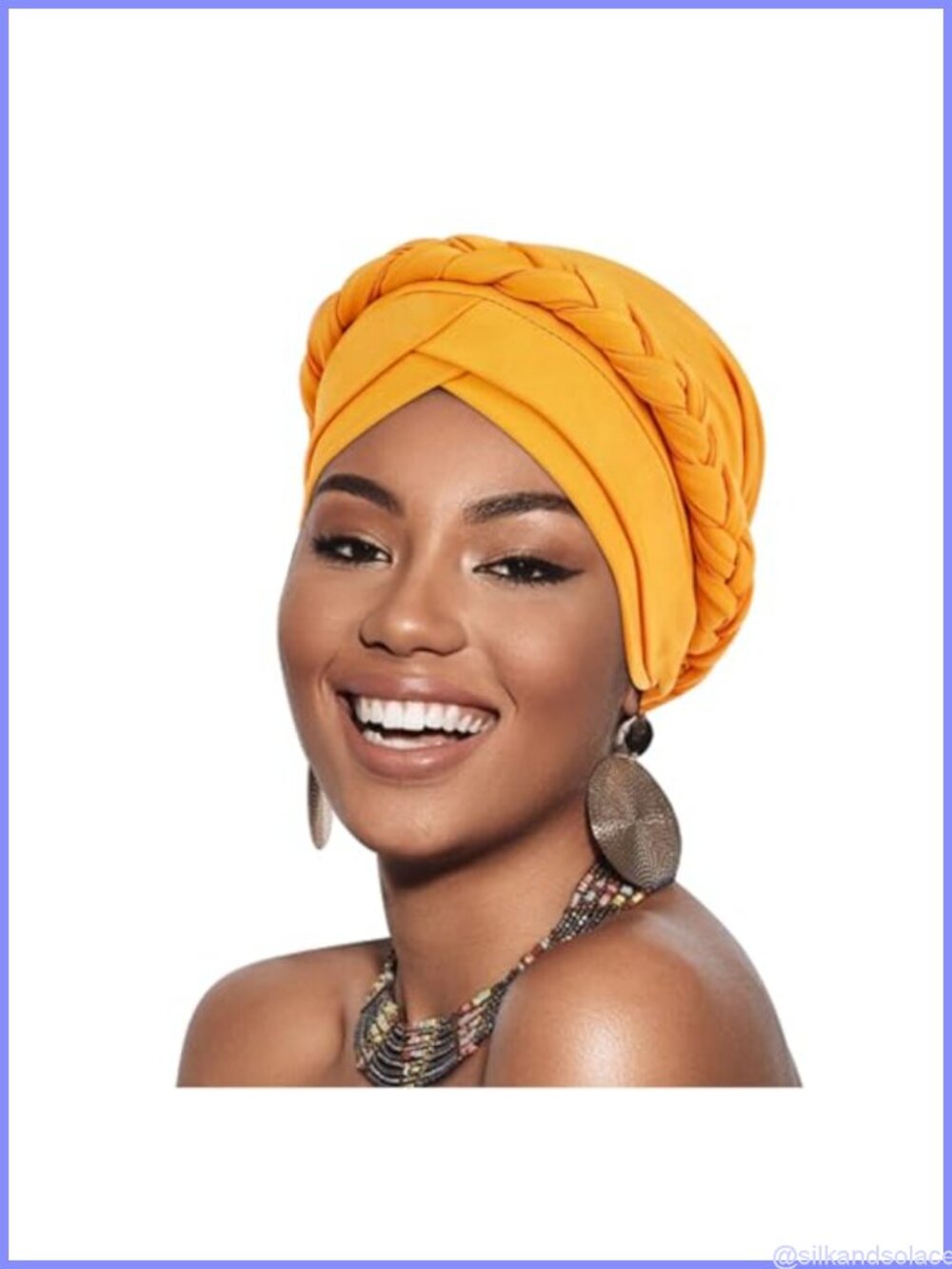 Pre-Tied Twisted Turban Head Wrap Women's Chemo Beanie